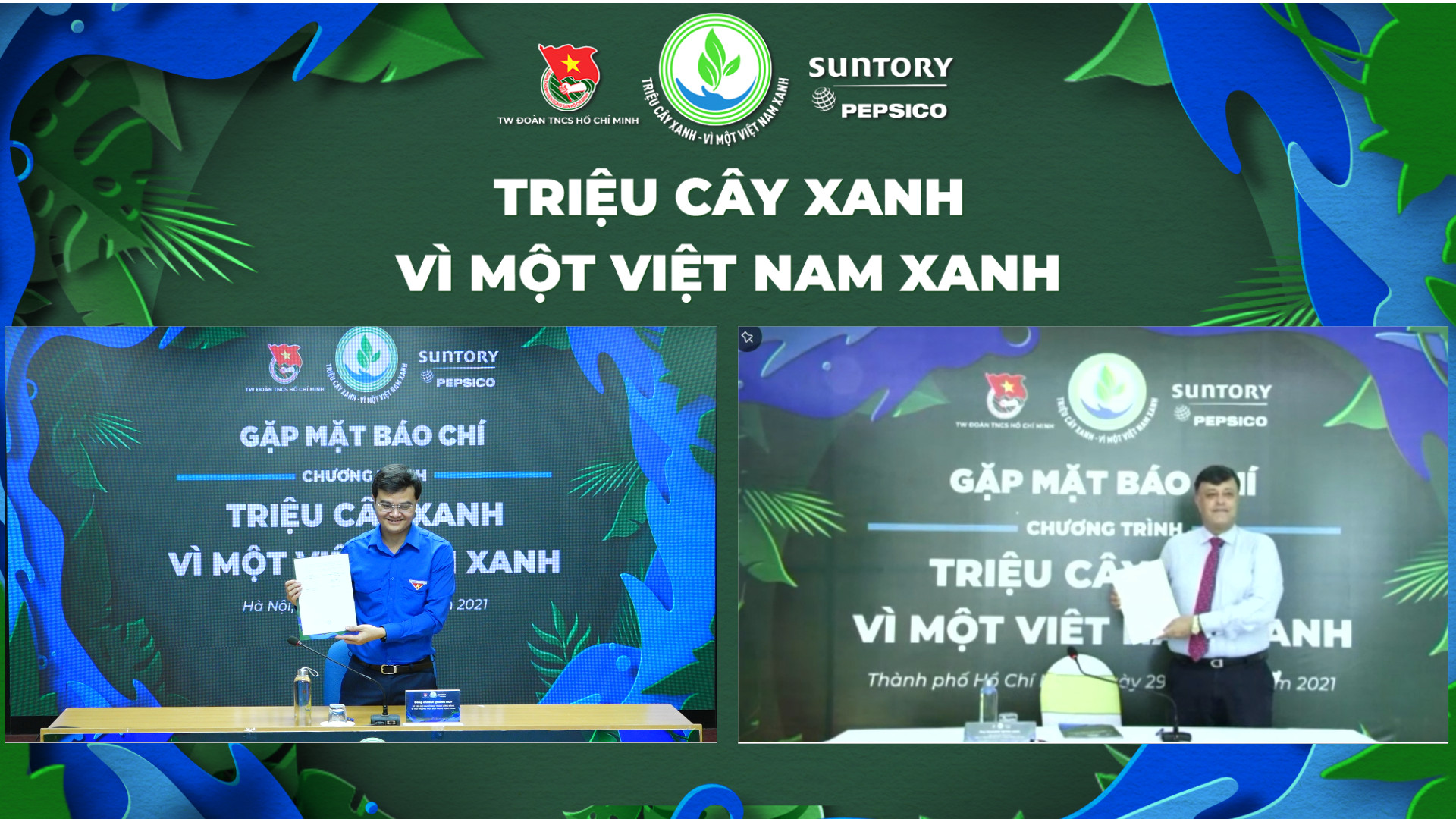 Suntory PepsiCo Việt Nam phát động chương trình “Triệu cây xanh - Vì một Việt Nam xanh” 