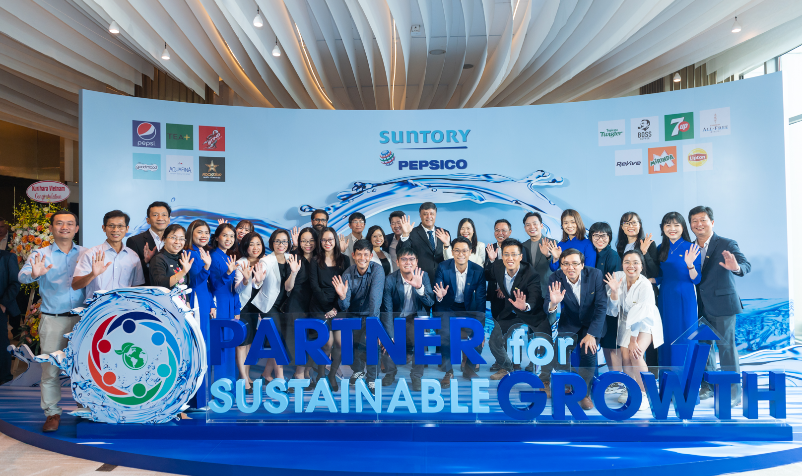 Suntory PepsiCo cùng các đối tác cam kết phát triển bền vững hướng đến một Việt Nam tốt đẹp hơn
